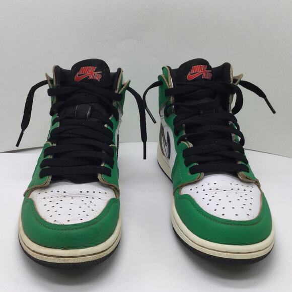 Nike Air Jordan 1 High OG Lucky Green Womens 7.5 Authenticated - Picture 2 of 8